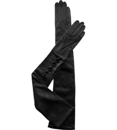 Ladies Silk Lined Leather Gloves